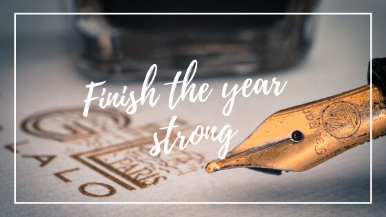 How to finish the year strong in 100 days